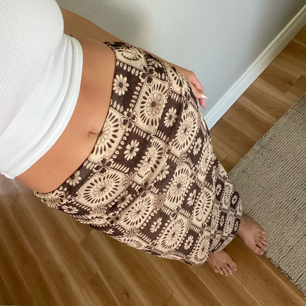 Nanushka printed skirt